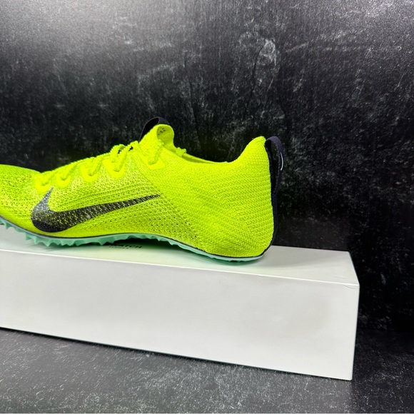 NIKE ZOOM SUPERFLY ELITE 2 VOLT MINT FOAM WOMENS TRACK SPIKES SIZE 5.5 ATOMKNIT - Picture 11 of 11